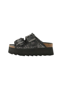 Sandalo Donna Colors Of California. Nero