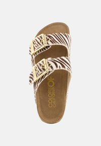 Sandalo Donna Colors Of California Zebra