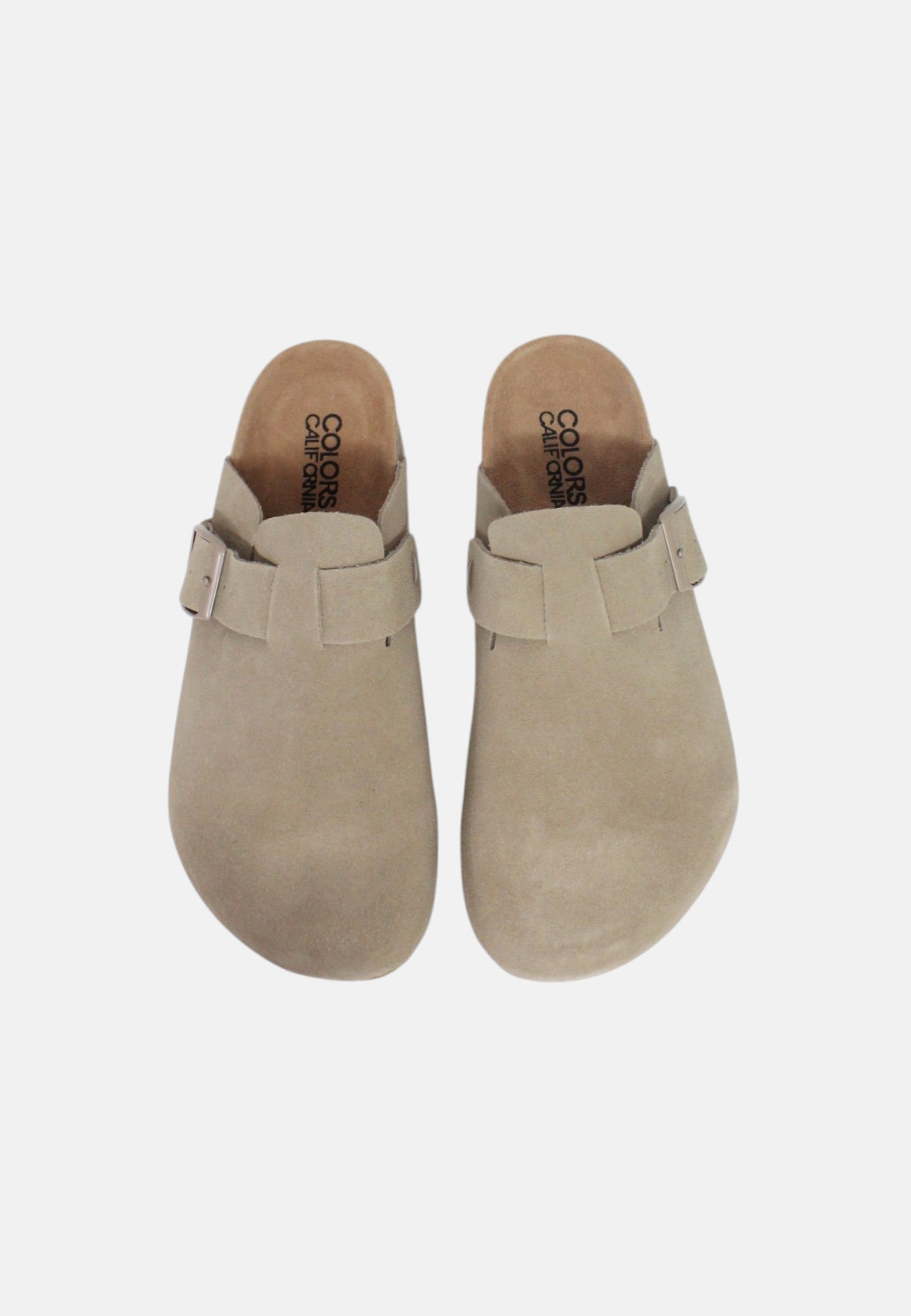 Sabot da Uomo in pelle scamosciata Fango