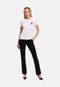 T-Shirt Donna Ellesse Bianco
