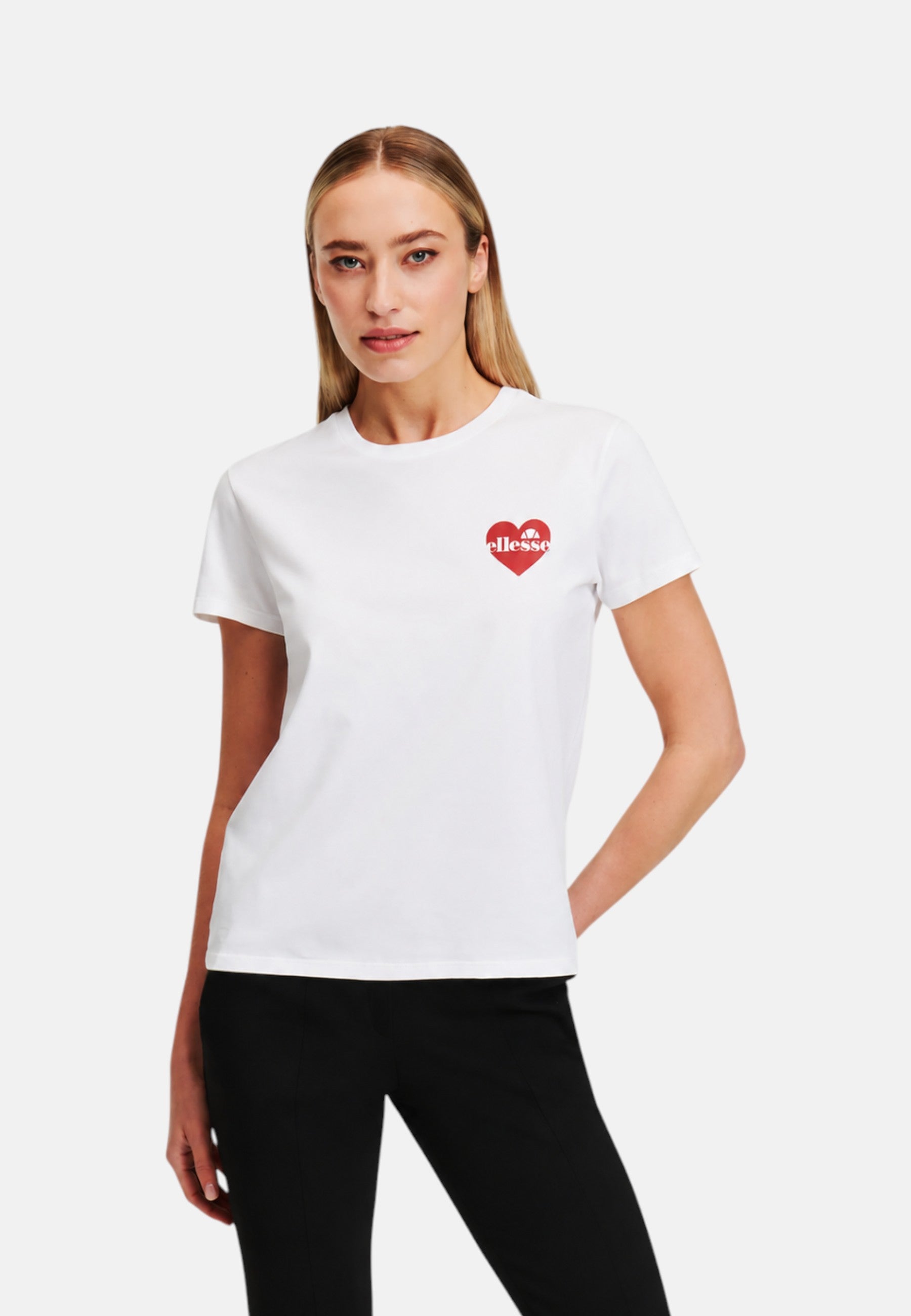 T-Shirt Donna Ellesse Bianco