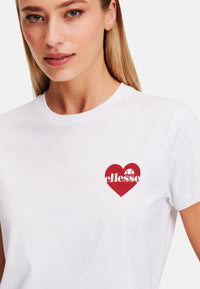 T-Shirt Donna Ellesse Bianco