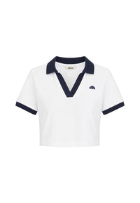 Polo Donna Ellesse Bianco
