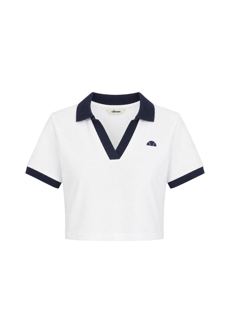 Polo Donna Ellesse Bianco