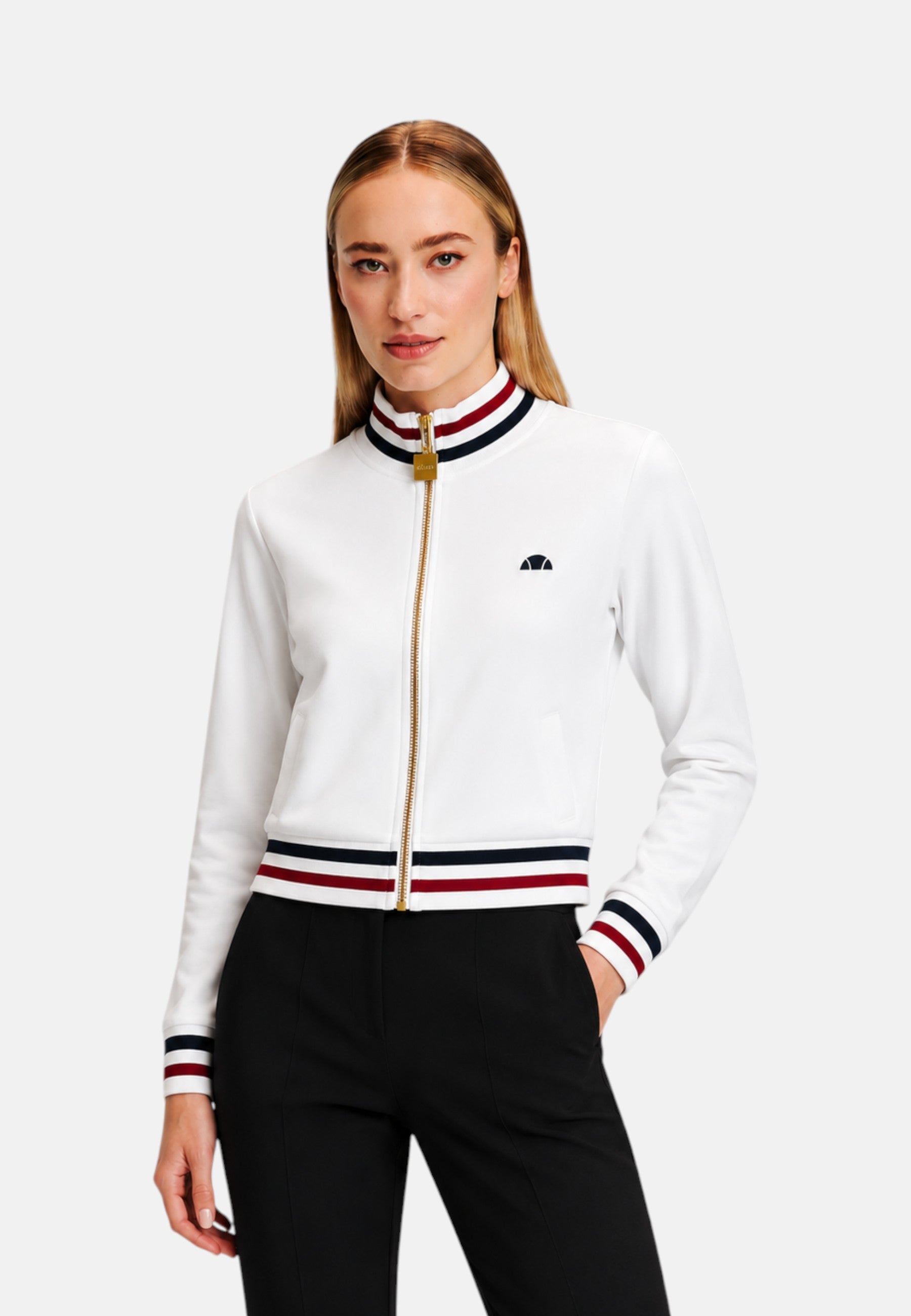 Felpa Donna Ellesse Bianco