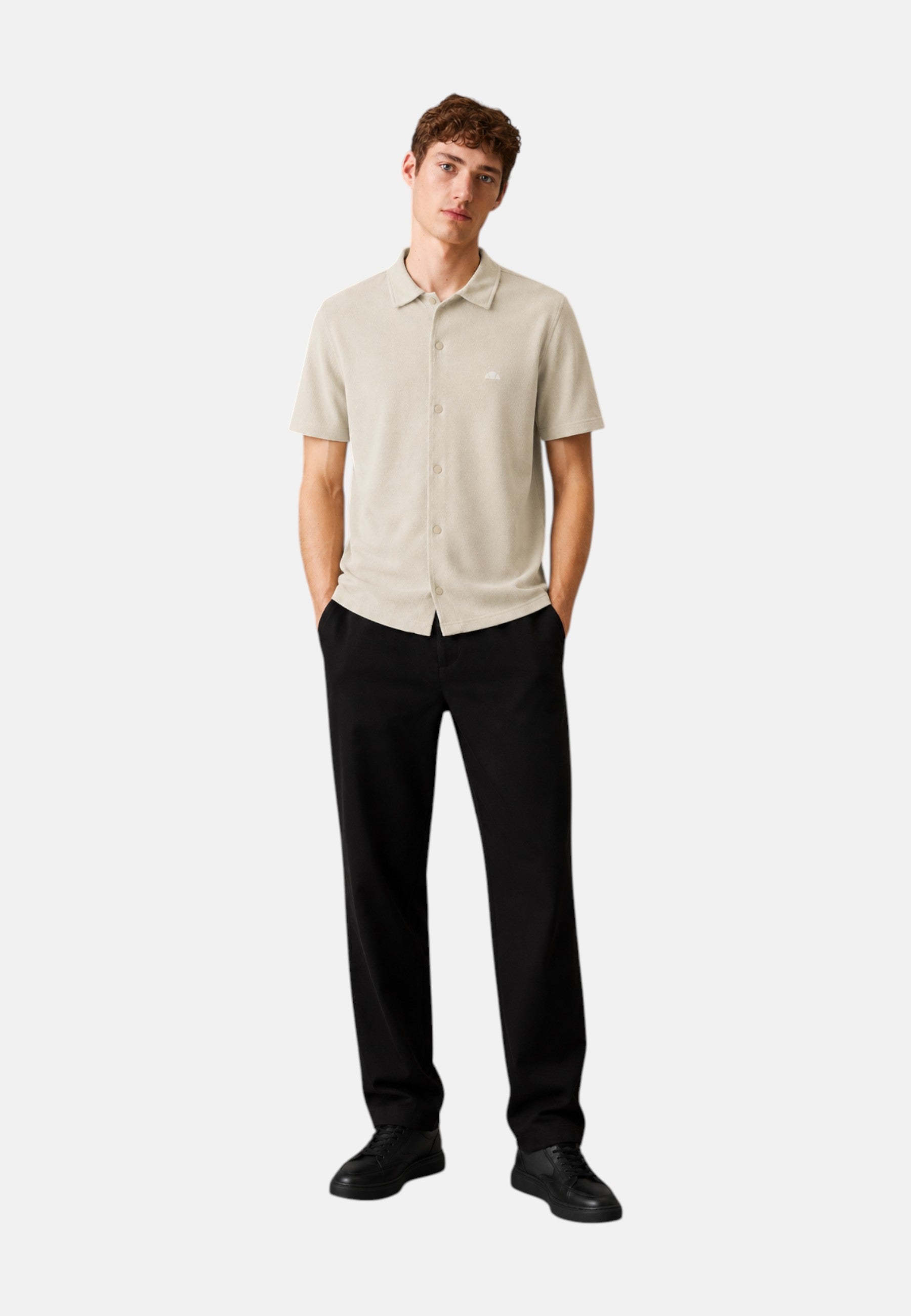 Camicia Uomo Ellesse Tortora