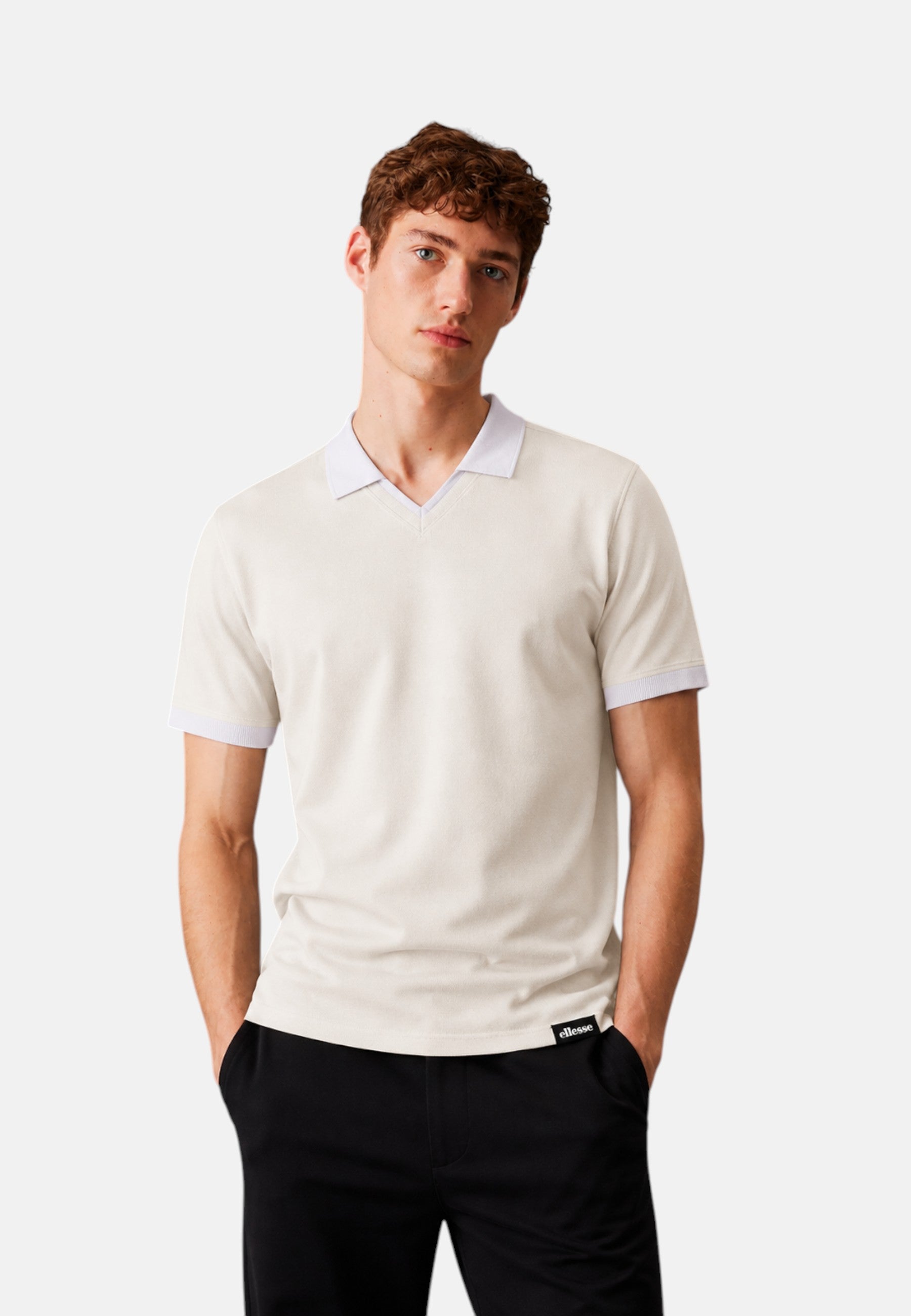 Polo Uomo Ellesse Tortora