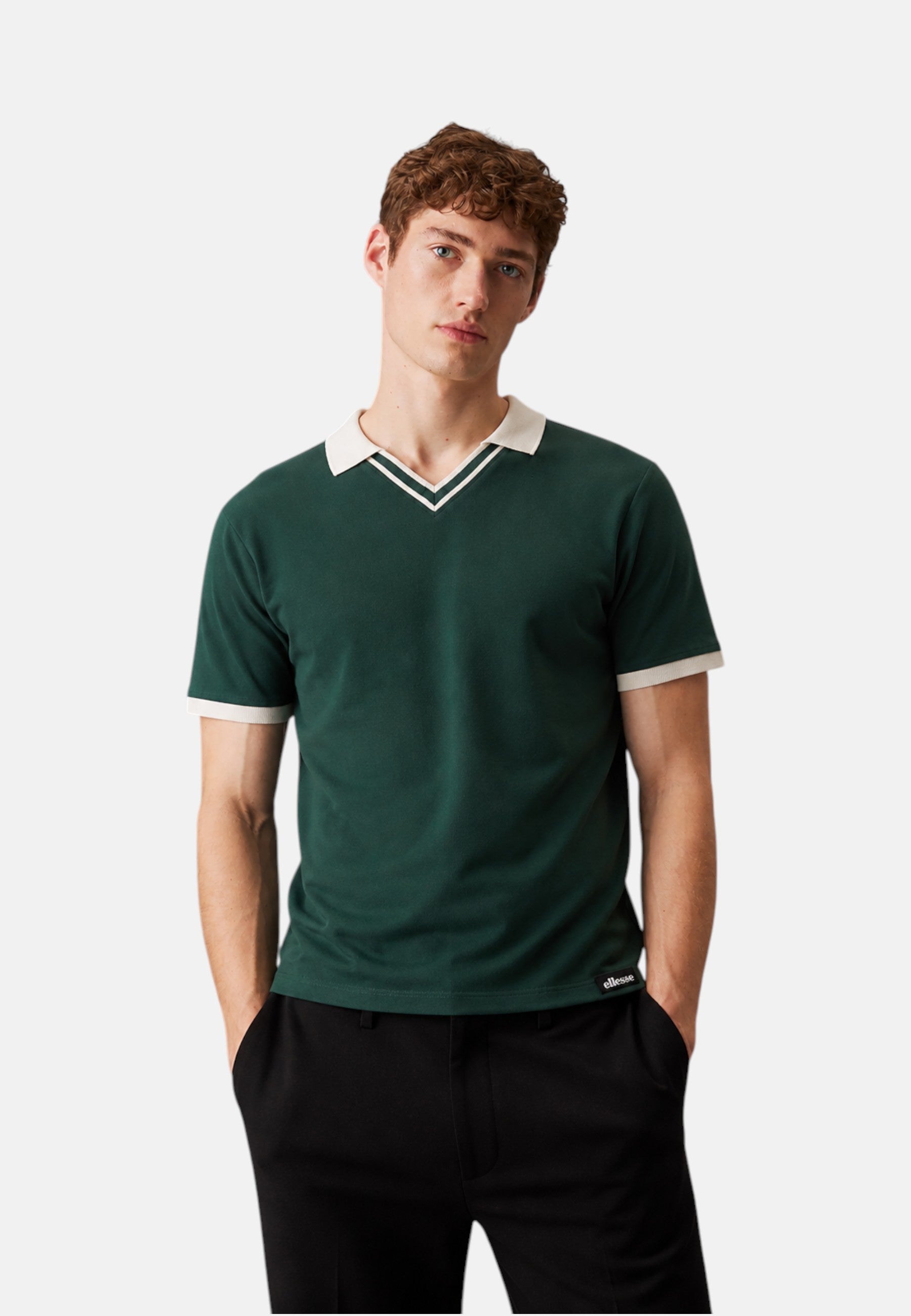 Polo Uomo Ellesse Verde Scuro