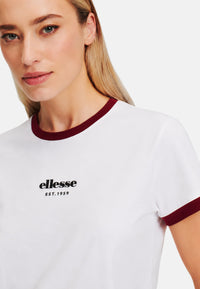 T-Shirt Donna Ellesse Bianco