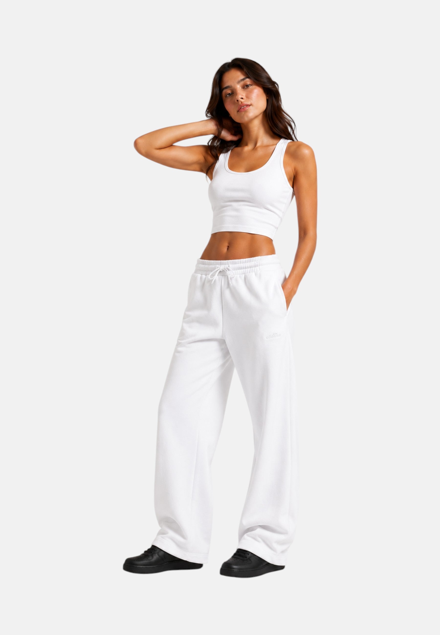 Pantalone Donna Ellesse Bianco