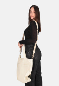 Borsa Donna Francesco Biasia Off White