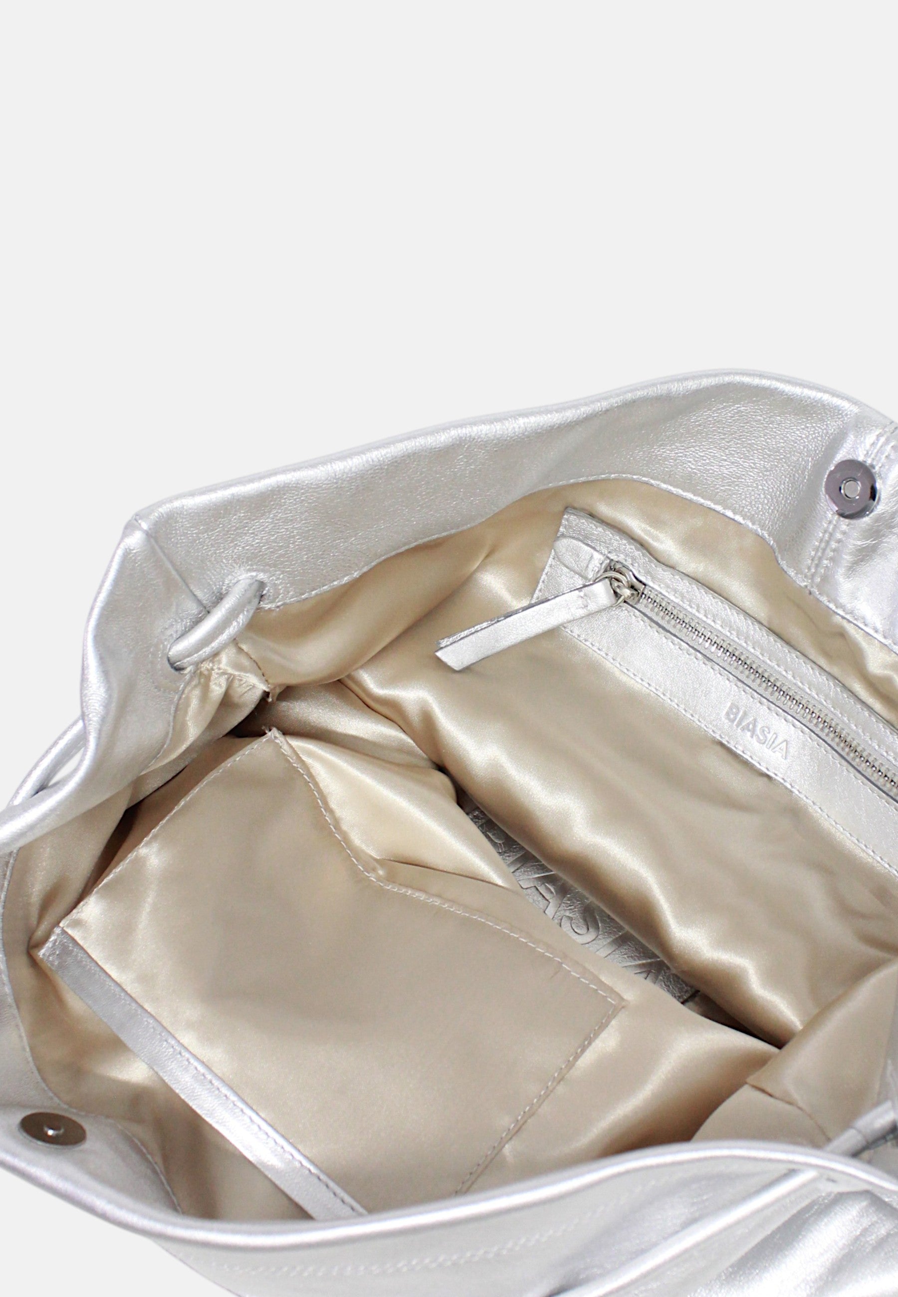 Borsa Donna Francesco Biasia Argento
