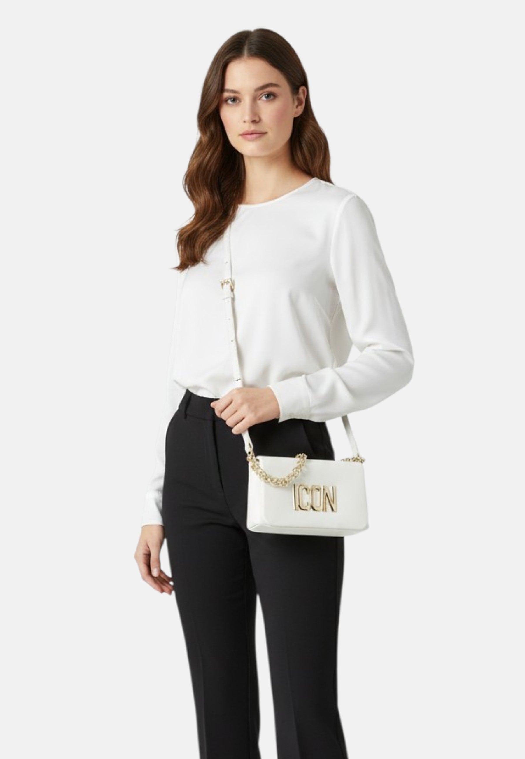 Borsa Donna ICON White