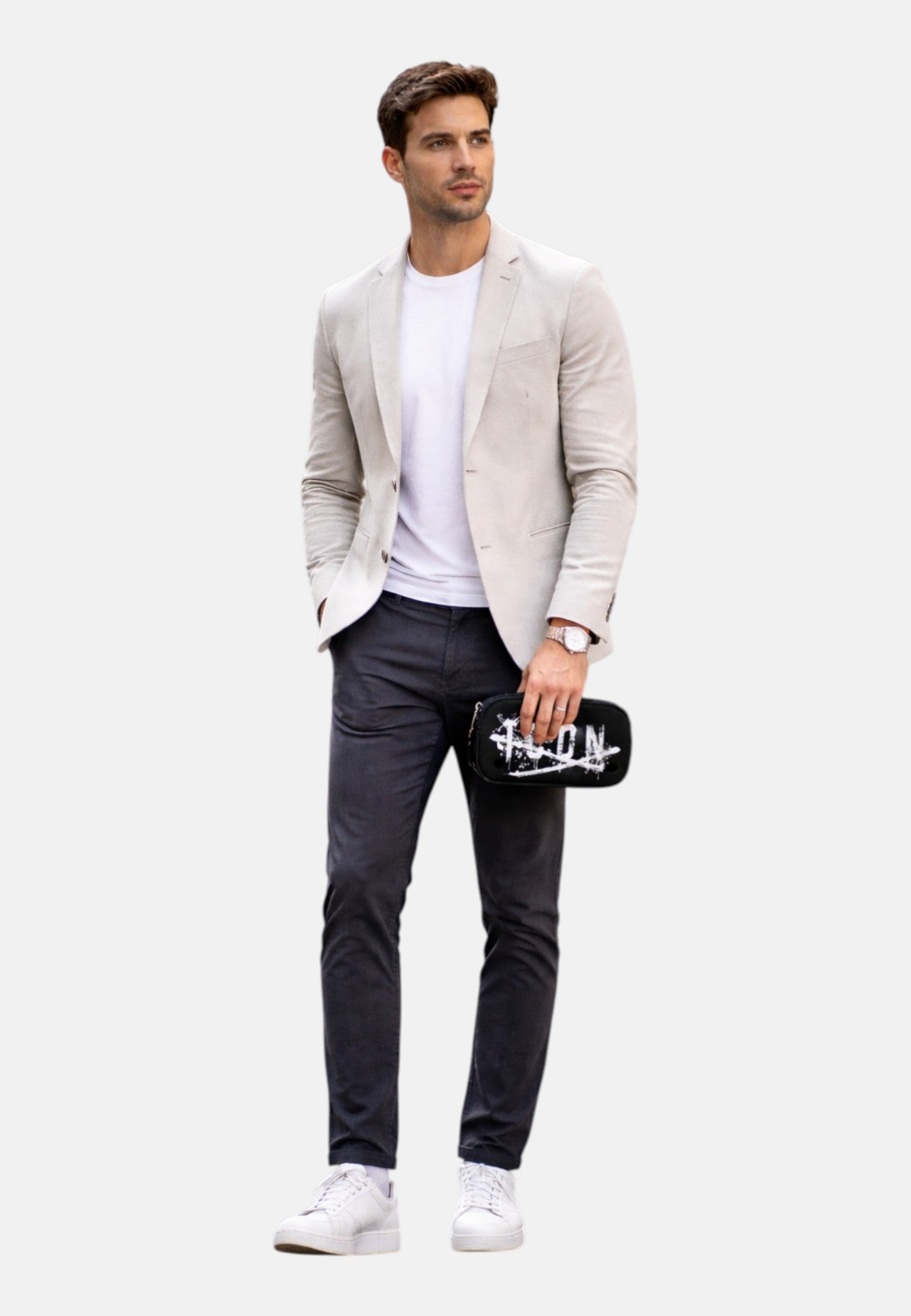 Pochette Uomo Icon Black