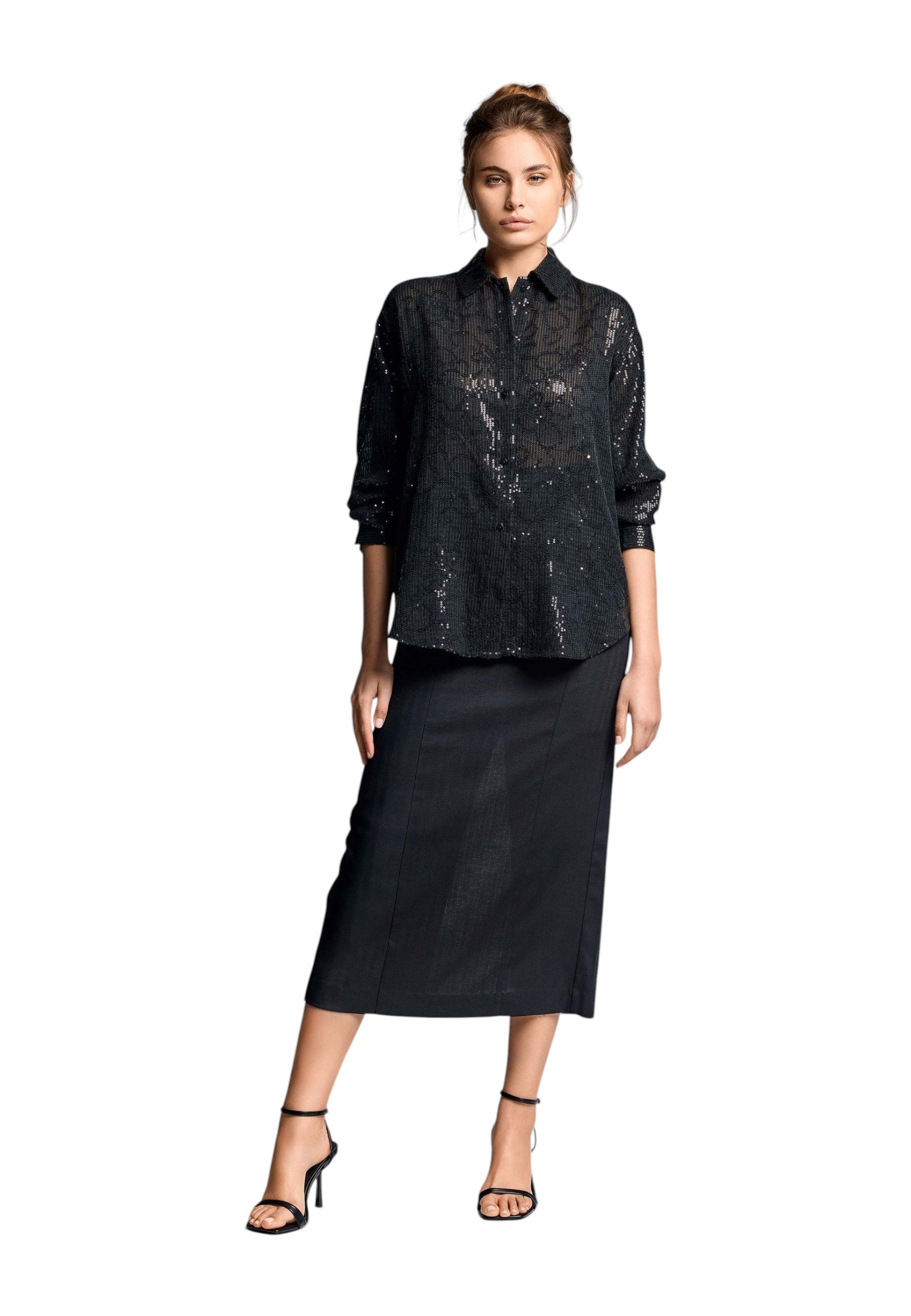 Camicia Donna Iconique Nero