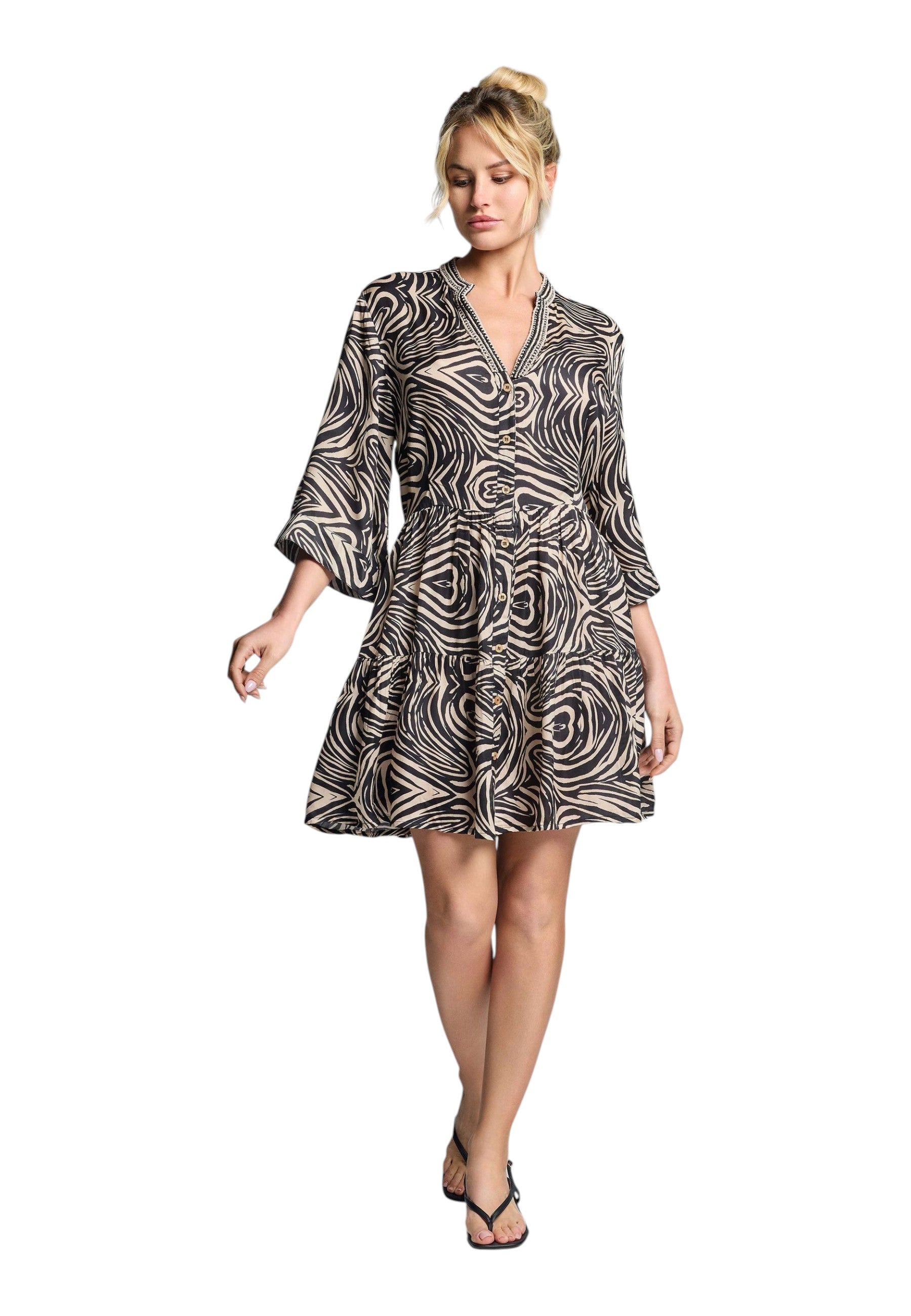 Abito Donna Vacanze Italiane Multicolor