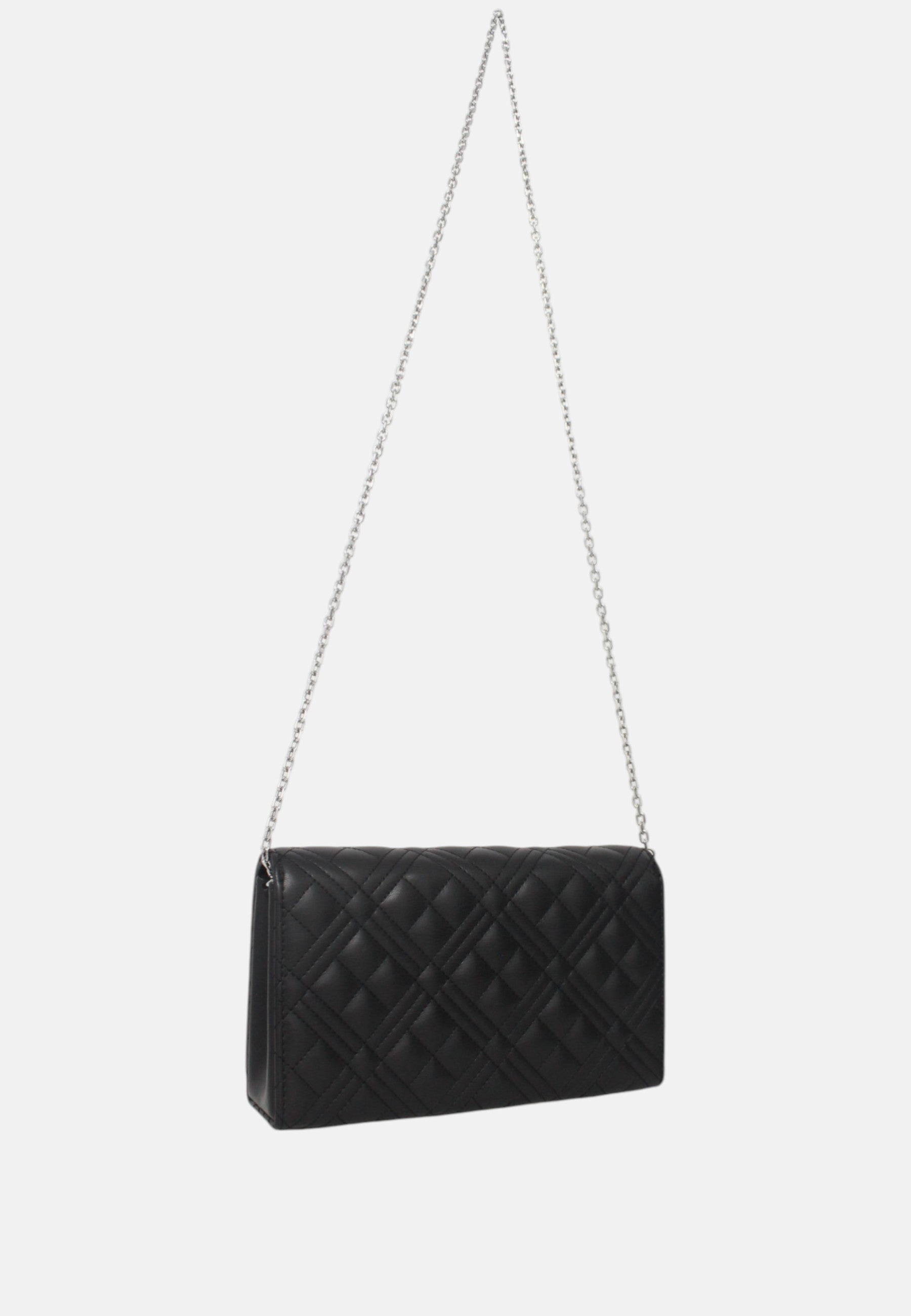 Borsa Donna Love Moschino Nero/argento
