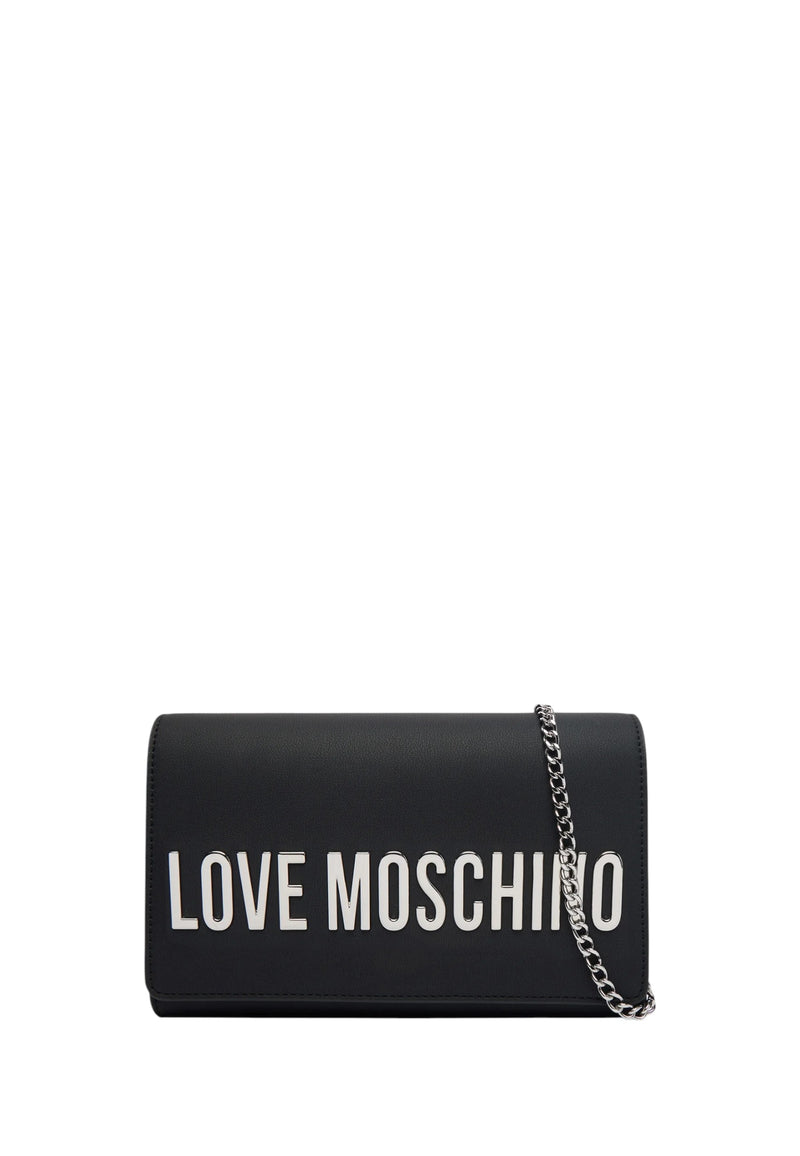 Borsa Donna Love Moschino Nero/argento