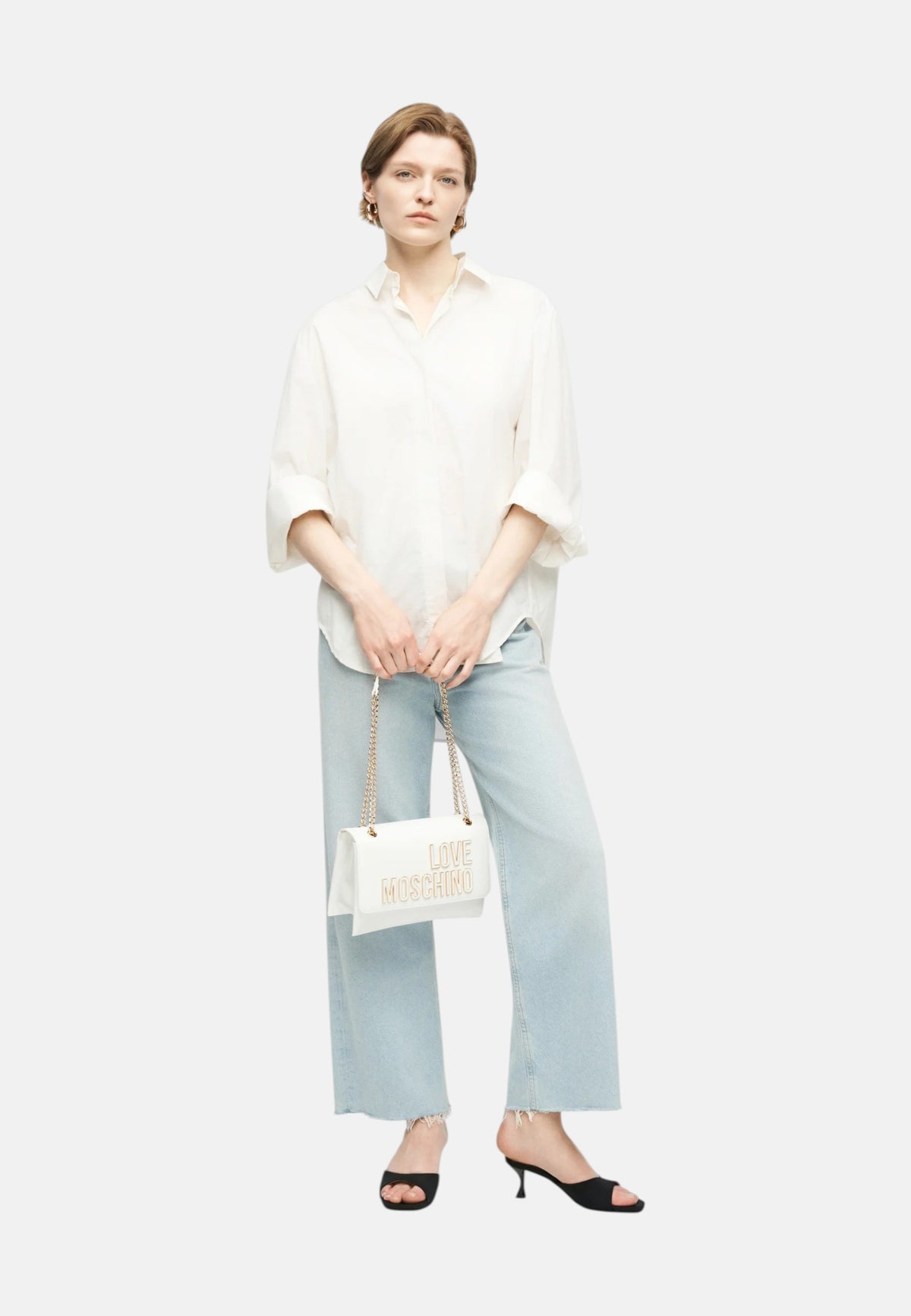 Borsa Donna Love Moschino Bianco