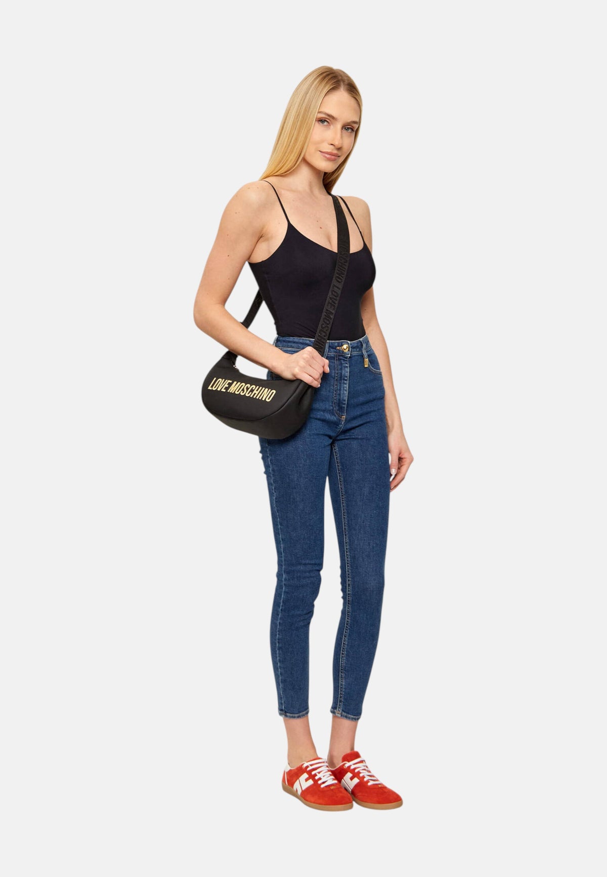 Borsa Donna Love Moschino Nero/oro