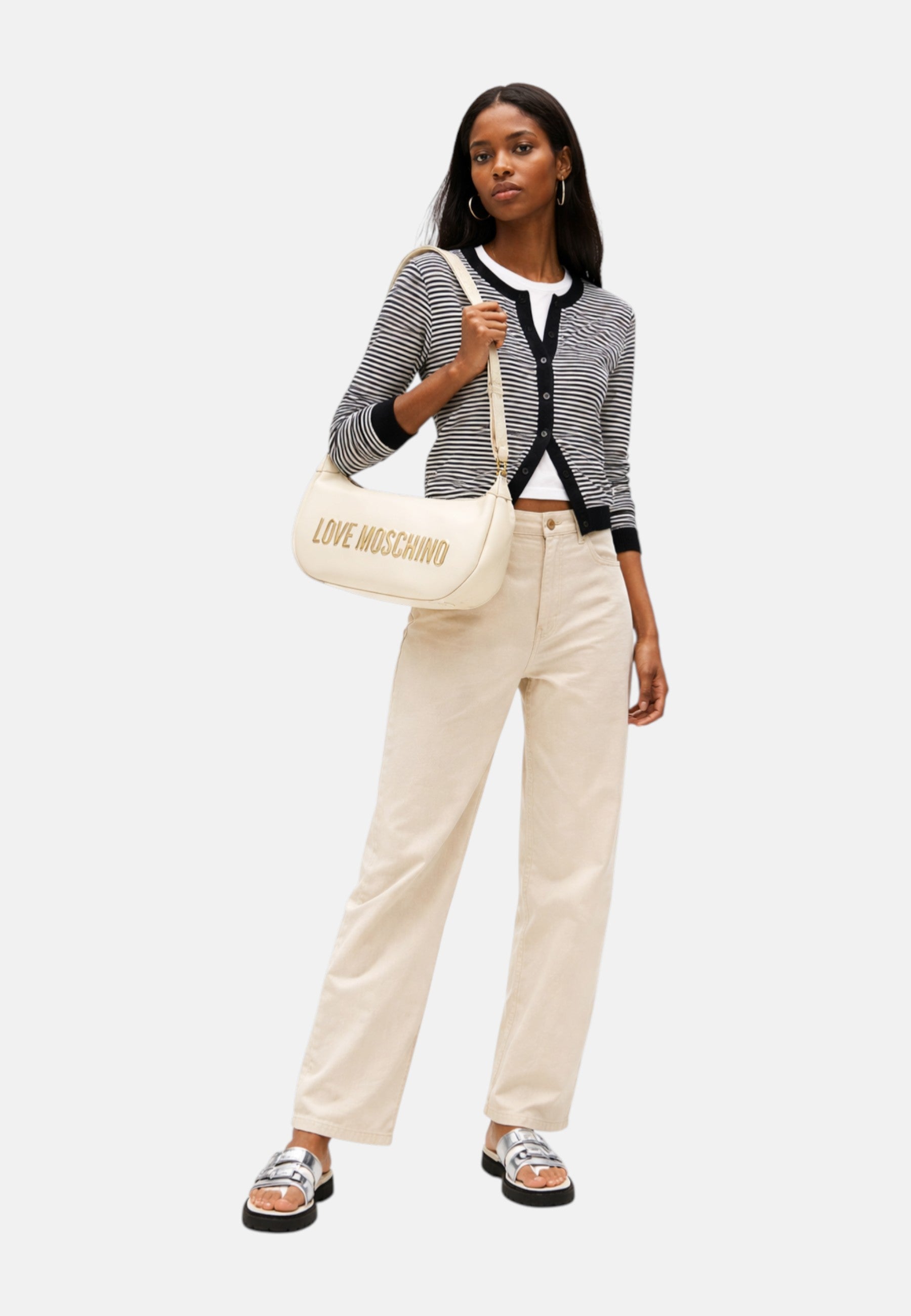Borsa Donna Love Moschino Avorio