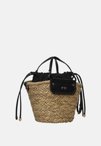Borsa Donna V73 Nero/naturale