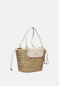 Borsa Donna V73 Off White/naturale