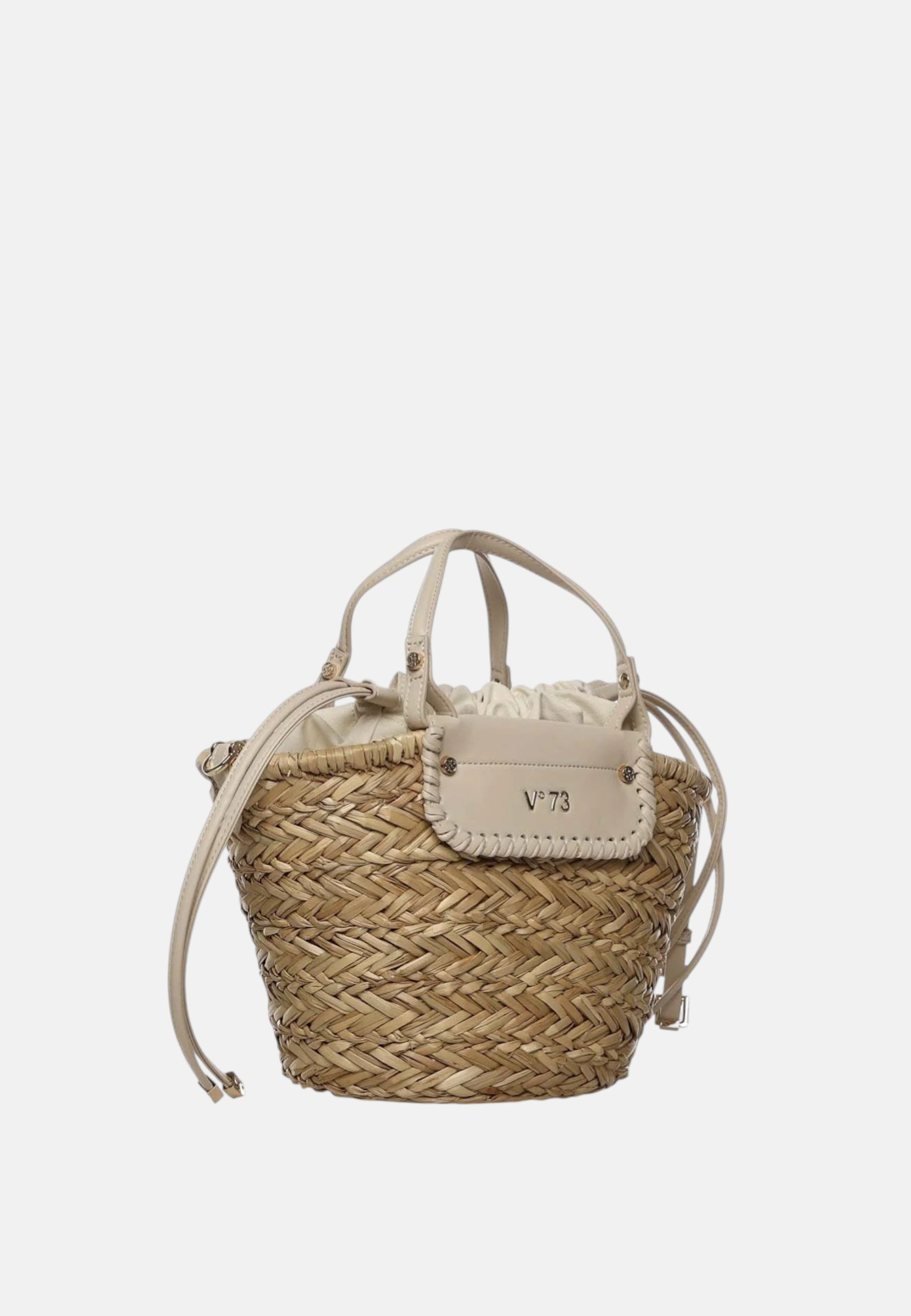 Borsa Donna V73 Off White/naturale
