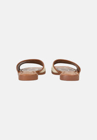 Sandalo Donna V73 Naturale/cuoio