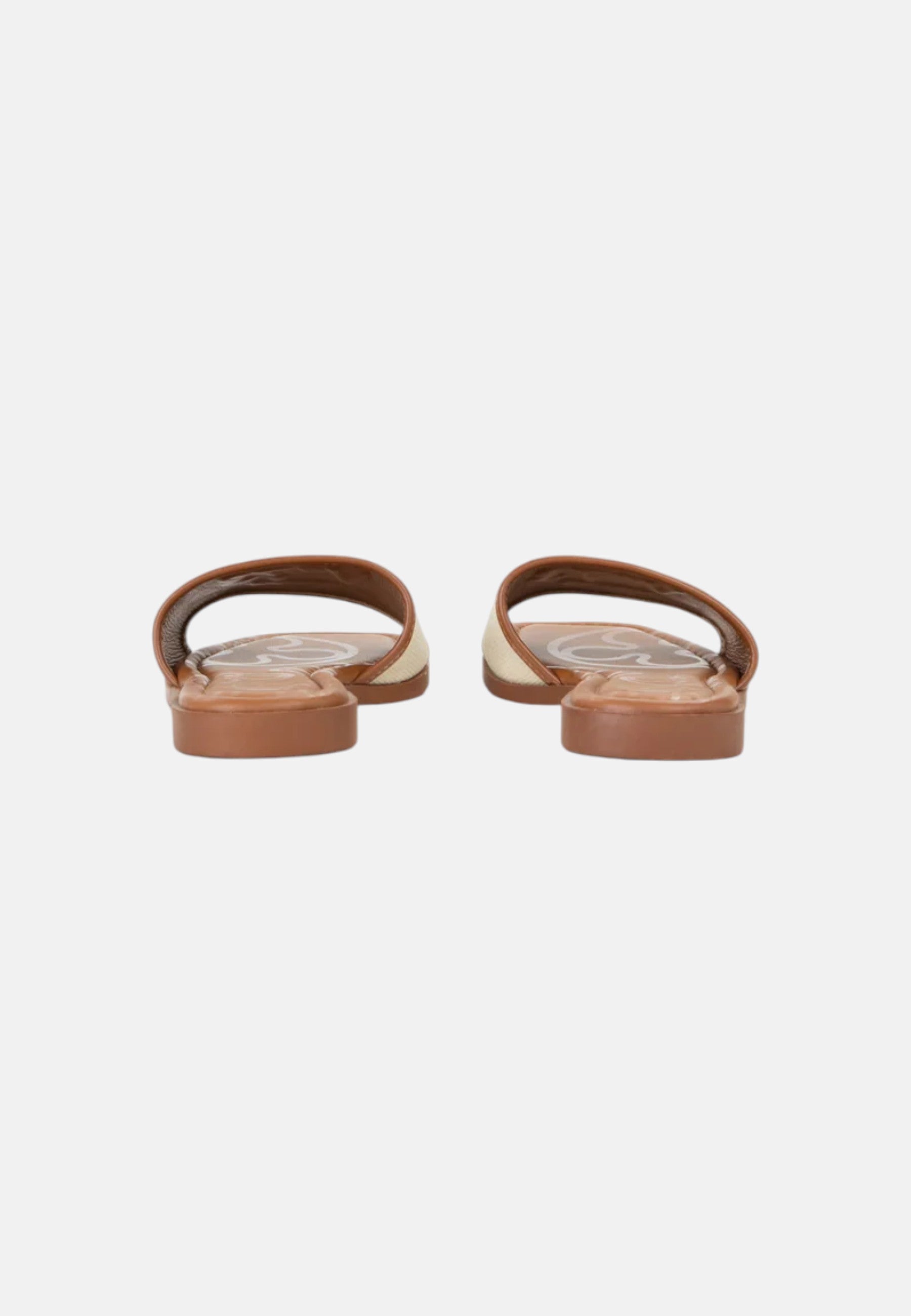 Sandalo Donna V73 Naturale/cuoio