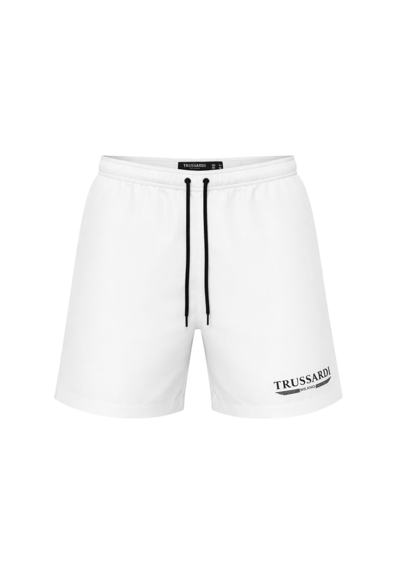Boxer Mare Uomo Trussardi White