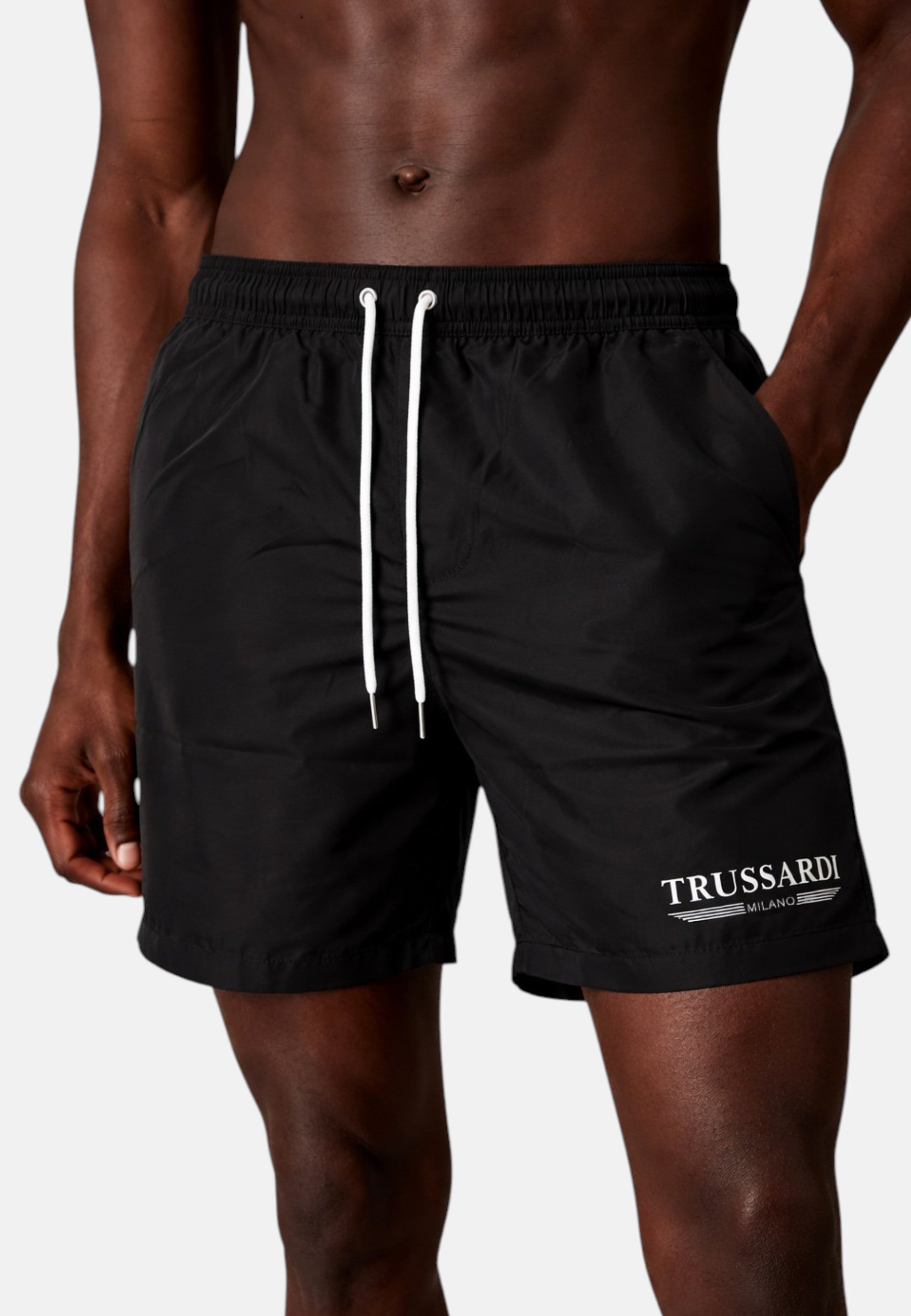 Boxer Mare Uomo Trussardi Black