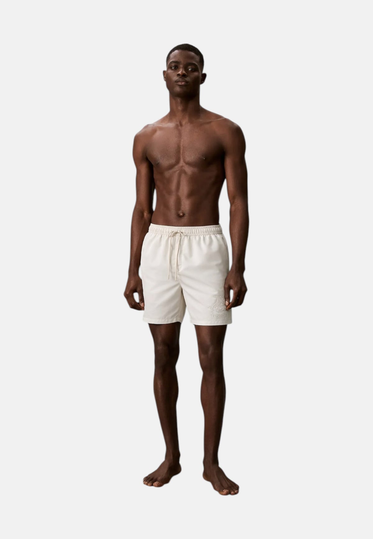 Boxer Mare Uomo Trussardi Ivory