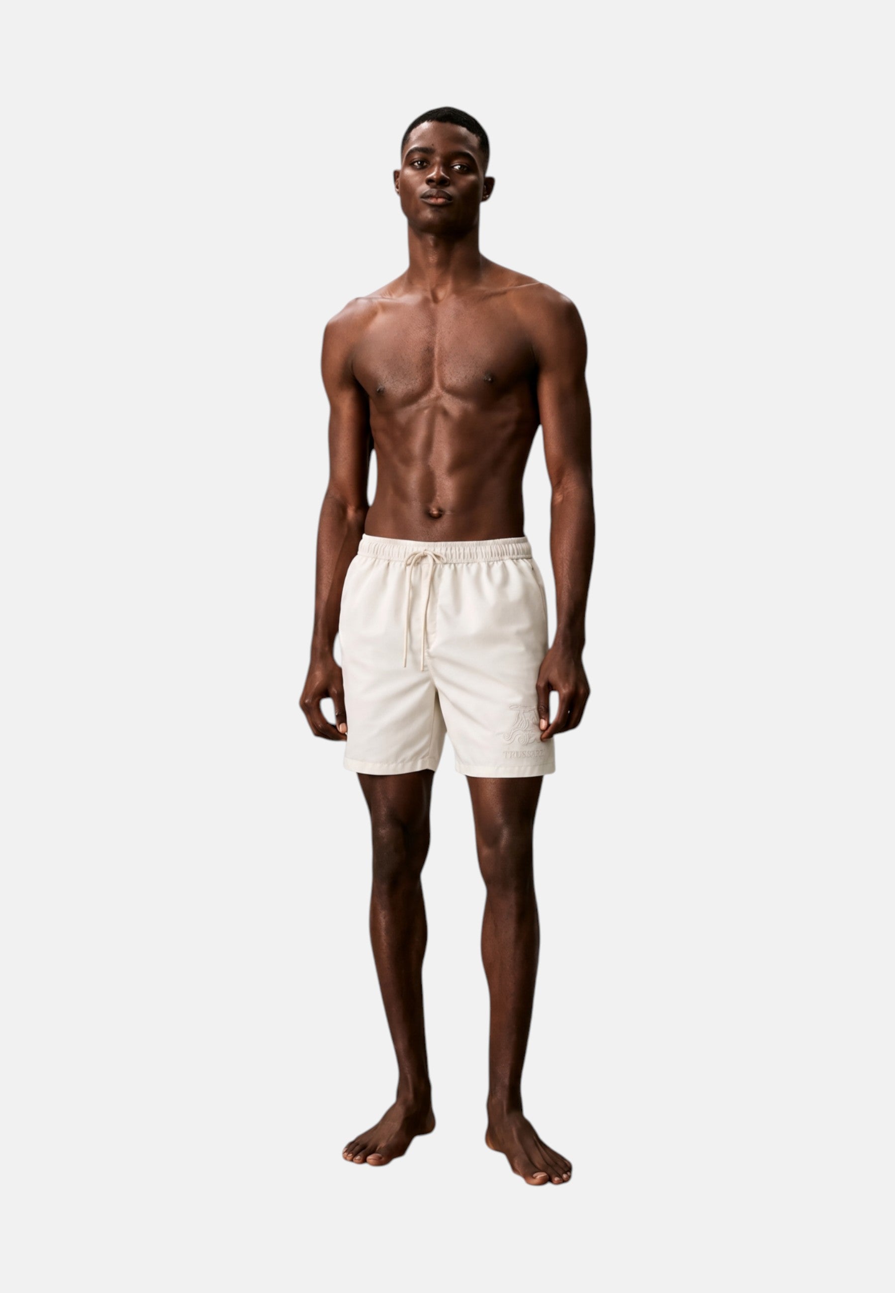 Boxer Mare Uomo Trussardi Ivory