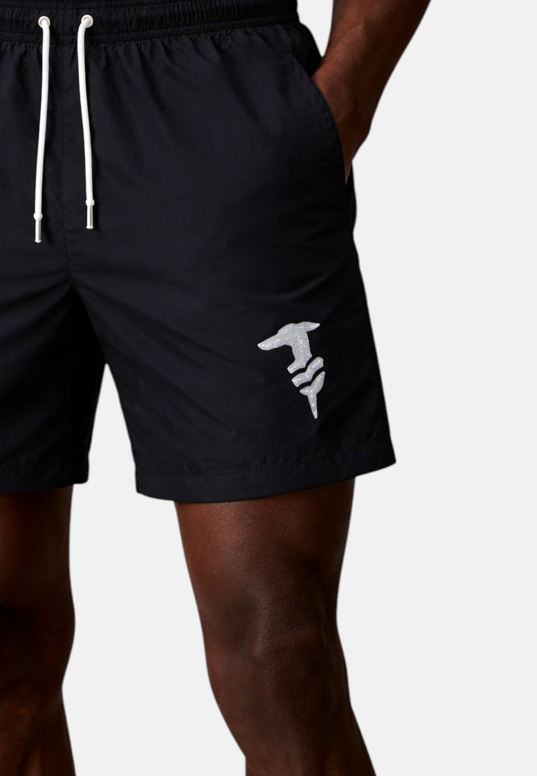Boxer Mare Uomo Trussardi Black