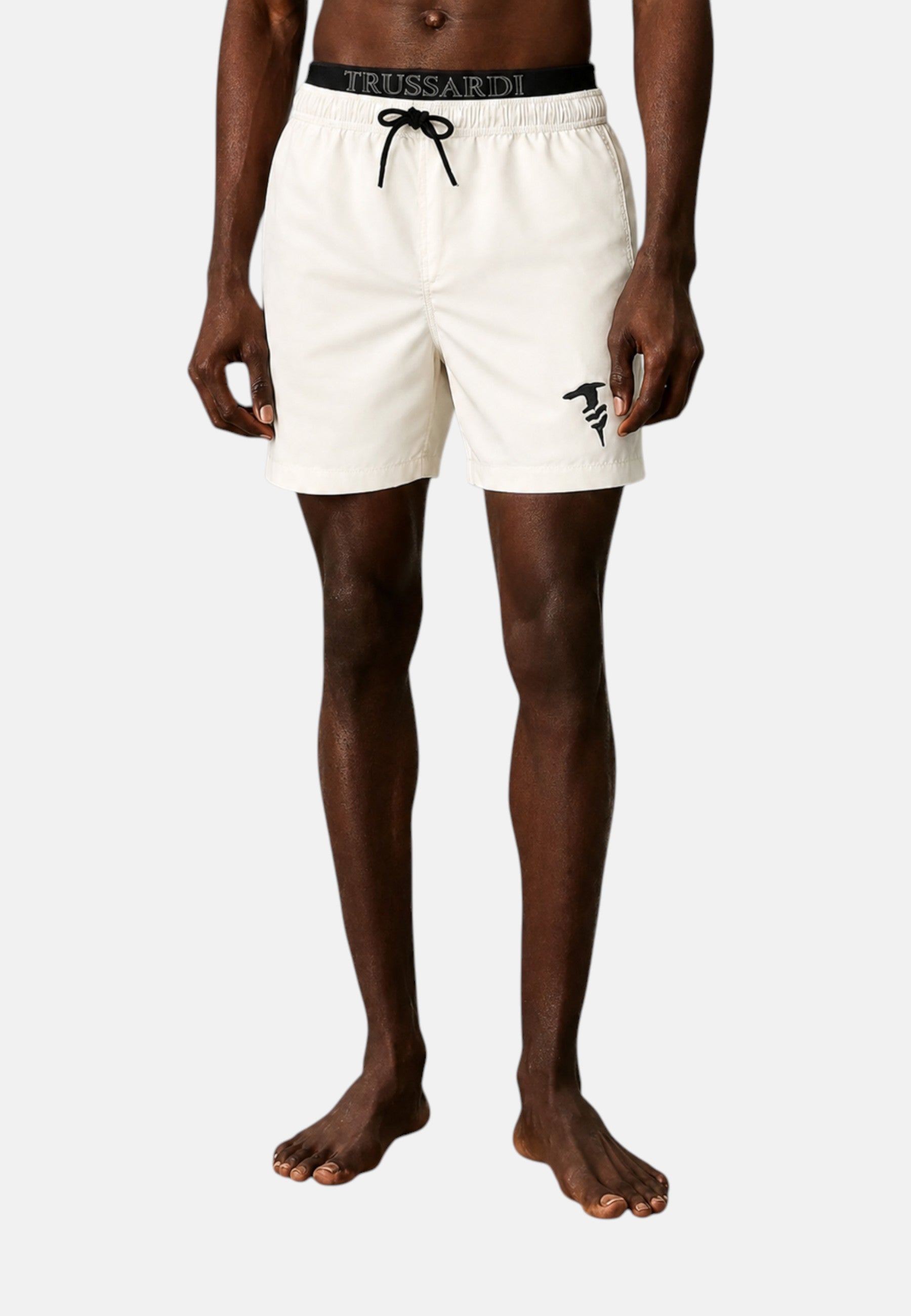 Boxer Mare Uomo Trussardi Ivory
