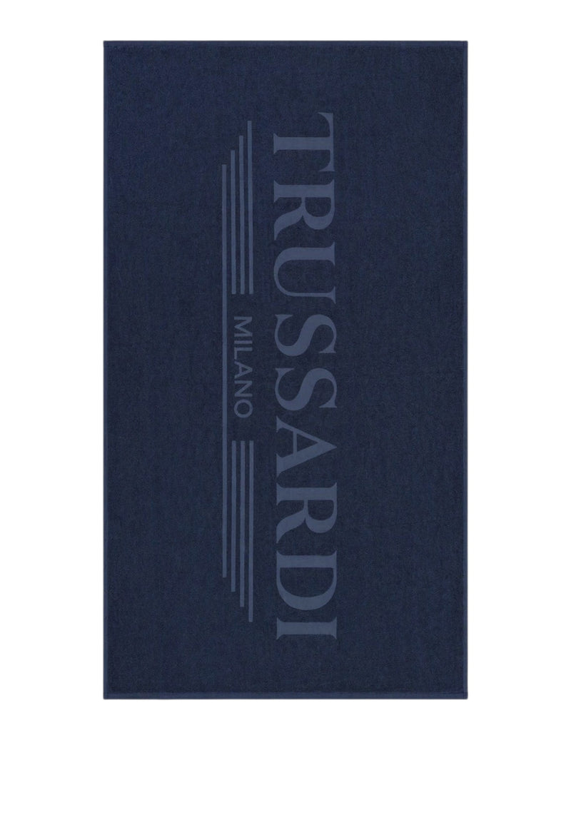 Telo Mare Uomo trussardi Navy