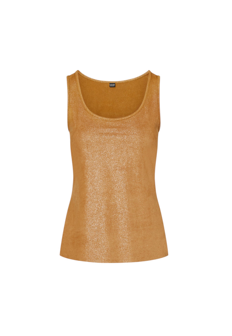 Canotta/Top in jersey iridescente Donna Liu Jo Meerkat