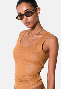 Canotta/Top in jersey iridescente Donna Liu Jo Meerkat