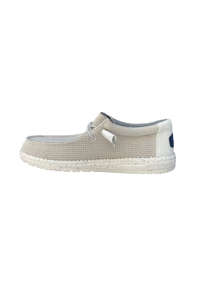 Mocassino Uomo Hey Dude White