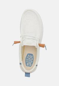 MOcassino Uomo Hey Dude White/stone Grey
