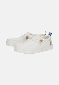 MOcassino Uomo Hey Dude White/stone Grey