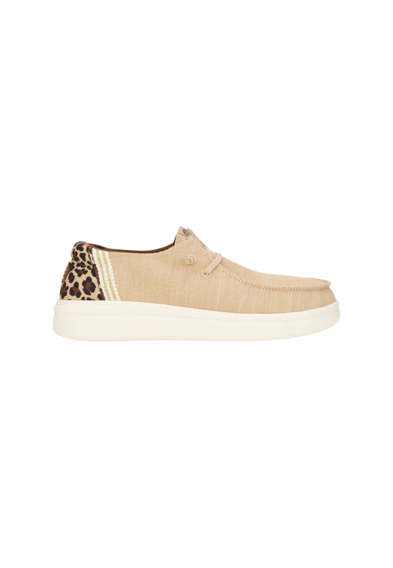 Mocassino Donna Hey Dude Tan/multi