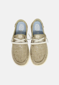 Mocassino Donna Hey Dude Olive Grey
