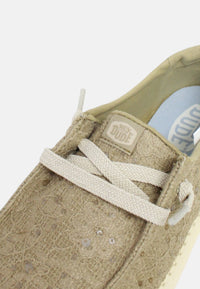 Mocassino Donna Hey Dude Olive Grey