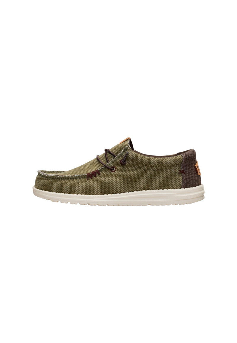 Mocassino Donna Hey Dude Olive/brown