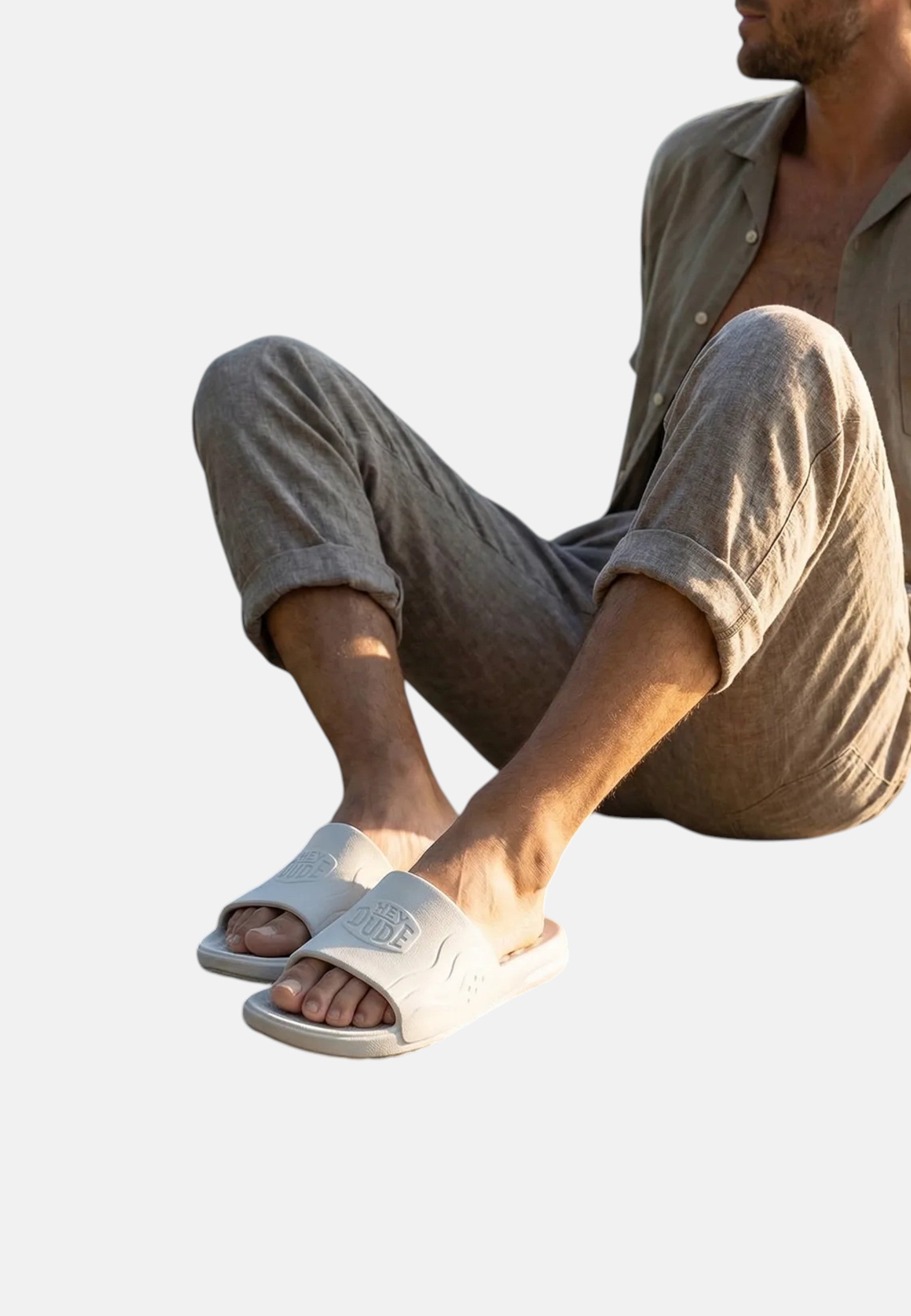 Ciabatta Uomo HeyDude Grey