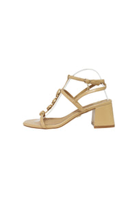 Scarpe con Tacco Donna Gold&Gold Beige