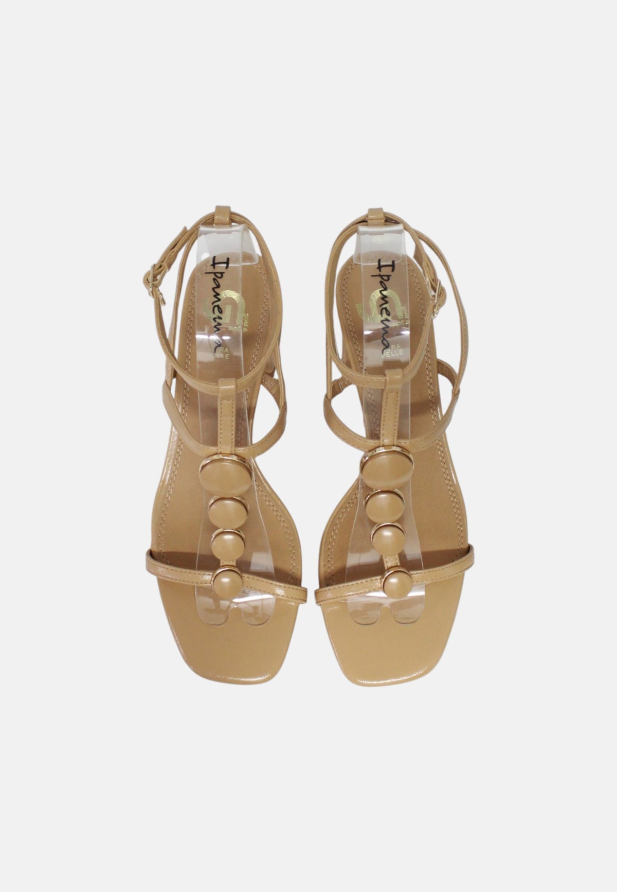 Scarpe con Tacco Donna Gold&Gold Beige