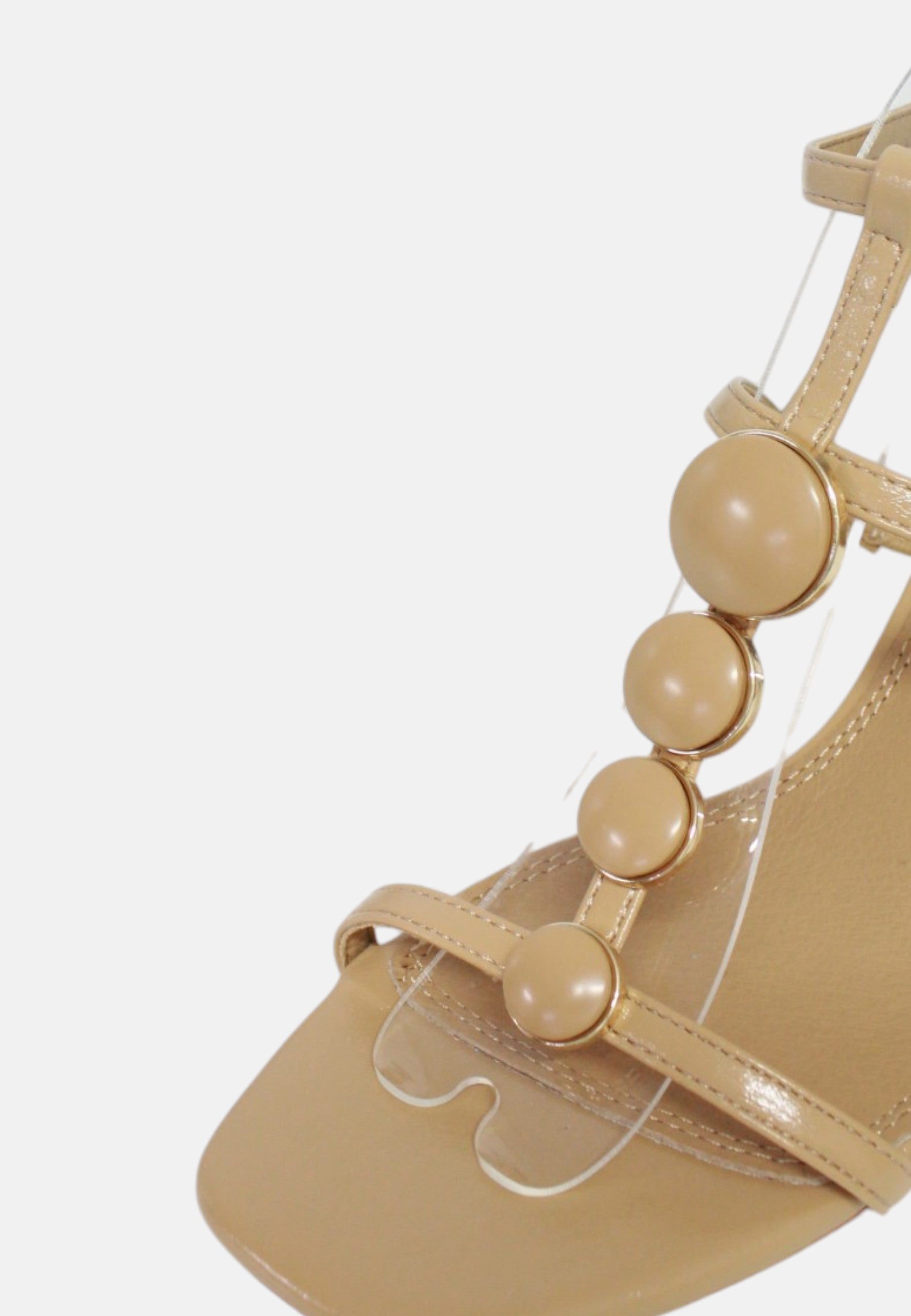 Scarpe con Tacco Donna Gold&Gold Beige
